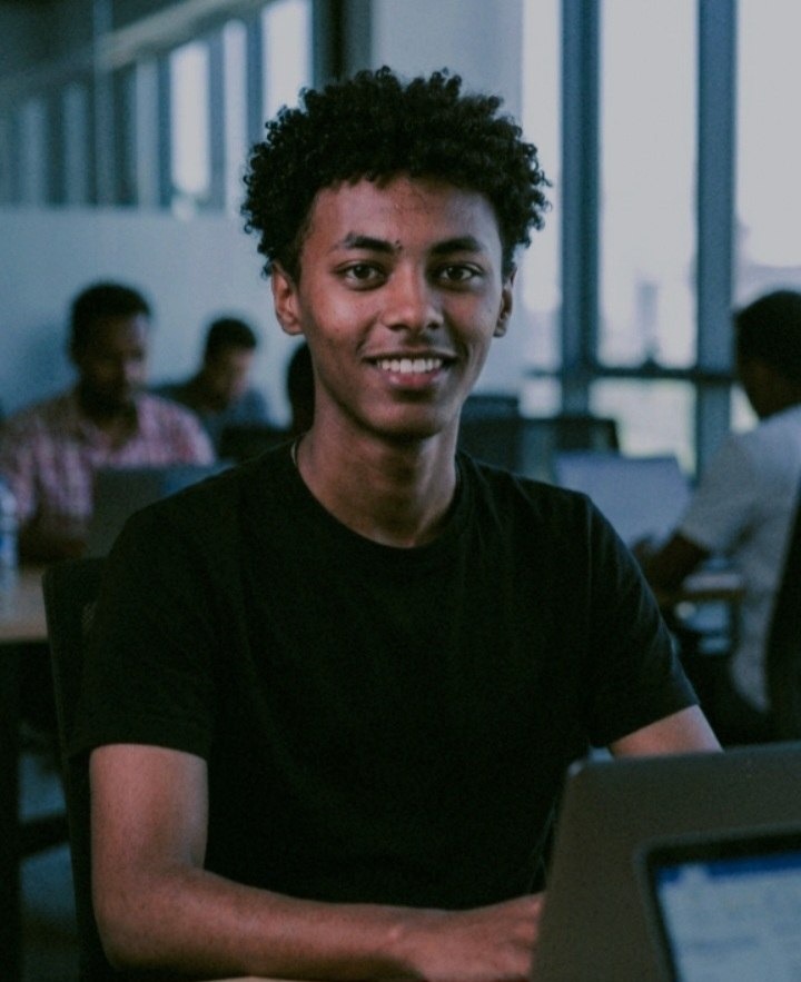 Natnael Tezazu in technical workspace